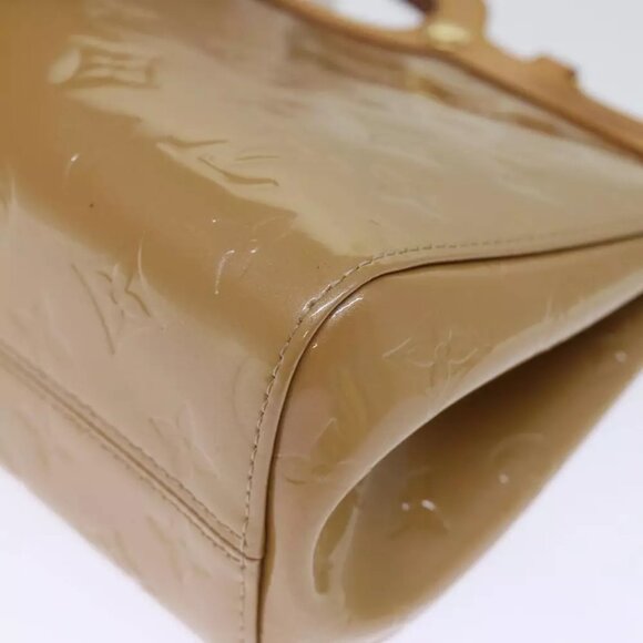 LOUIS VUITTON Monogram Vernis Roxbury Drive Hand Bag Noisette M91372 Auth 74252 - Picture 7 of 15